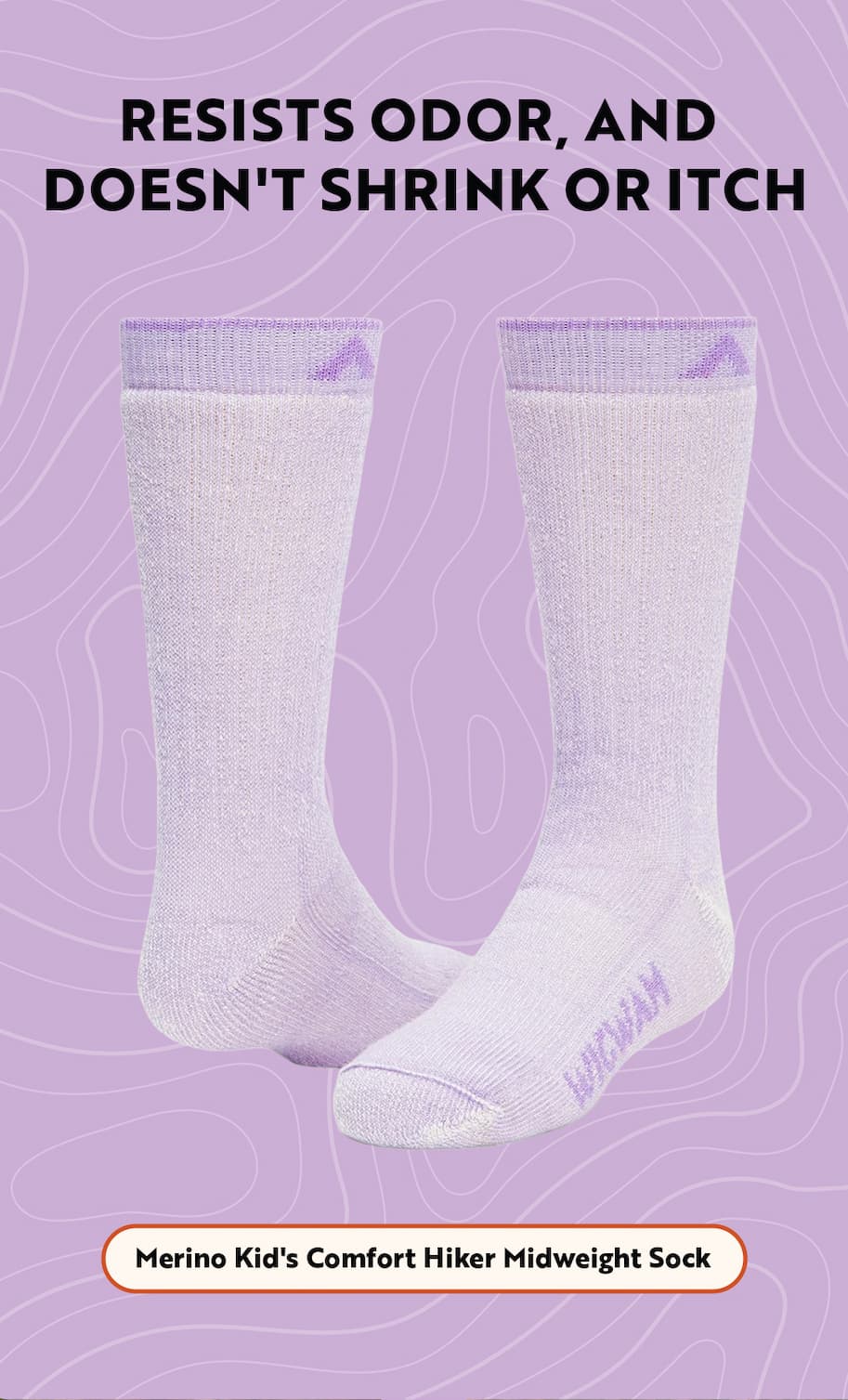 Merino Kid's Comfort Hiker Midweight Sock