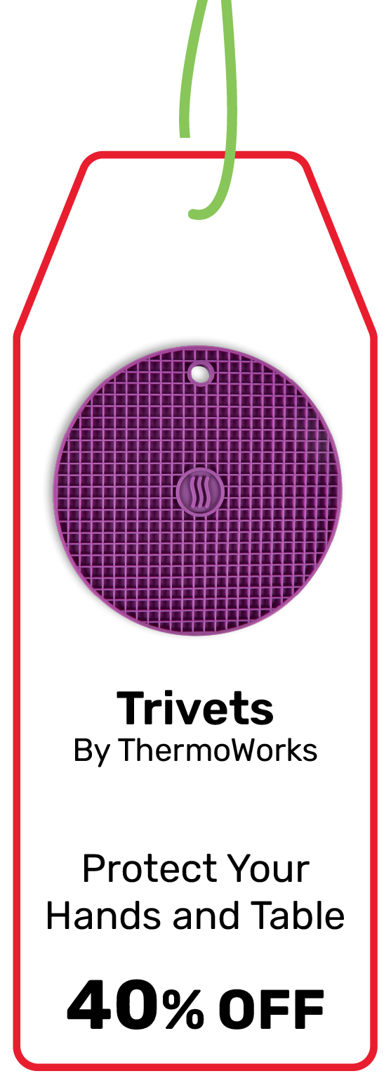 Silicone Trivets: 40% Off