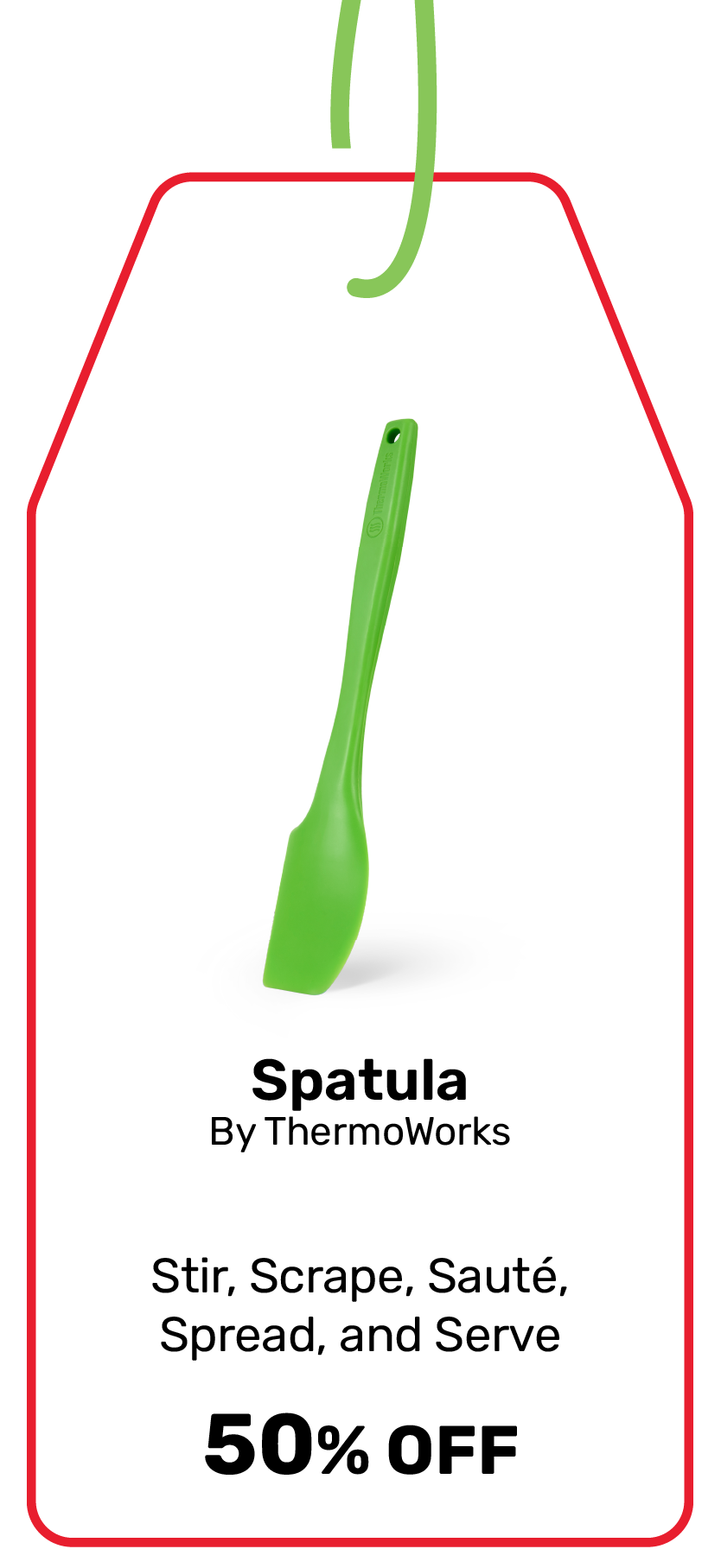 Silicone Spatula: 50% Off