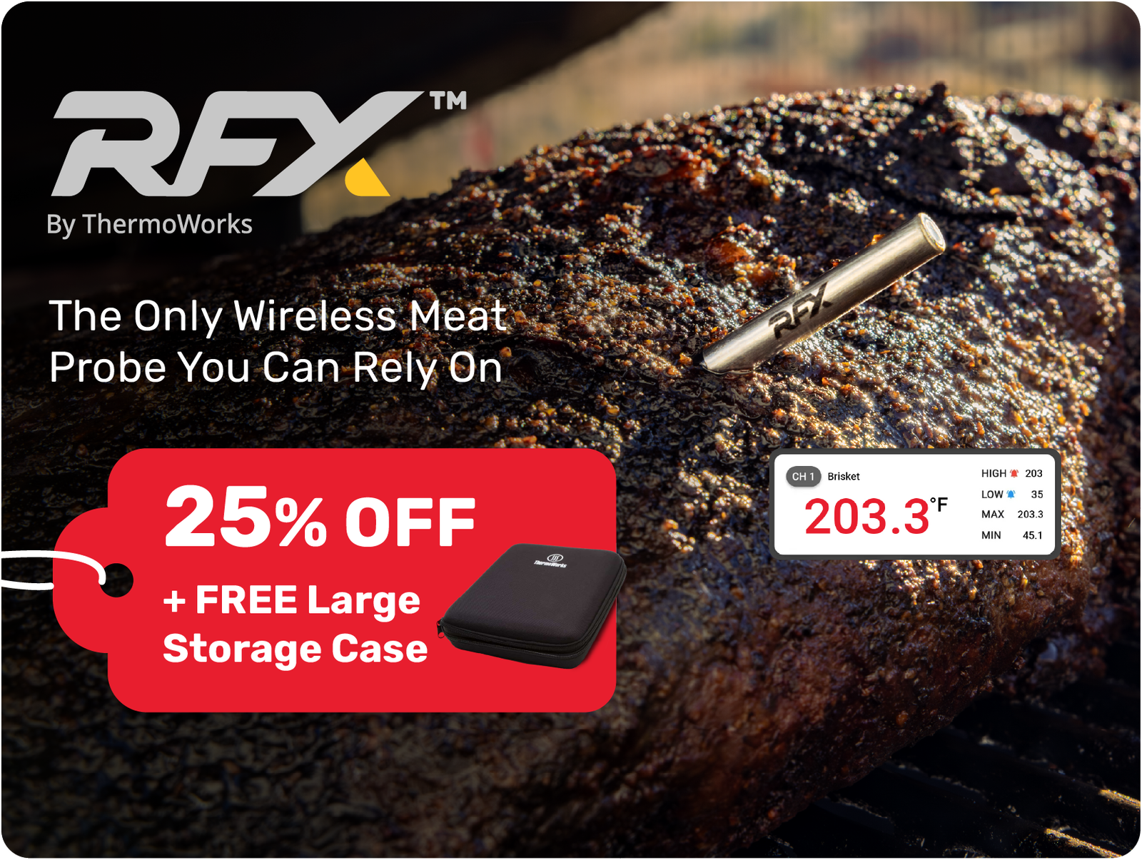 RFX: 25% Off + Free Large Storage Case