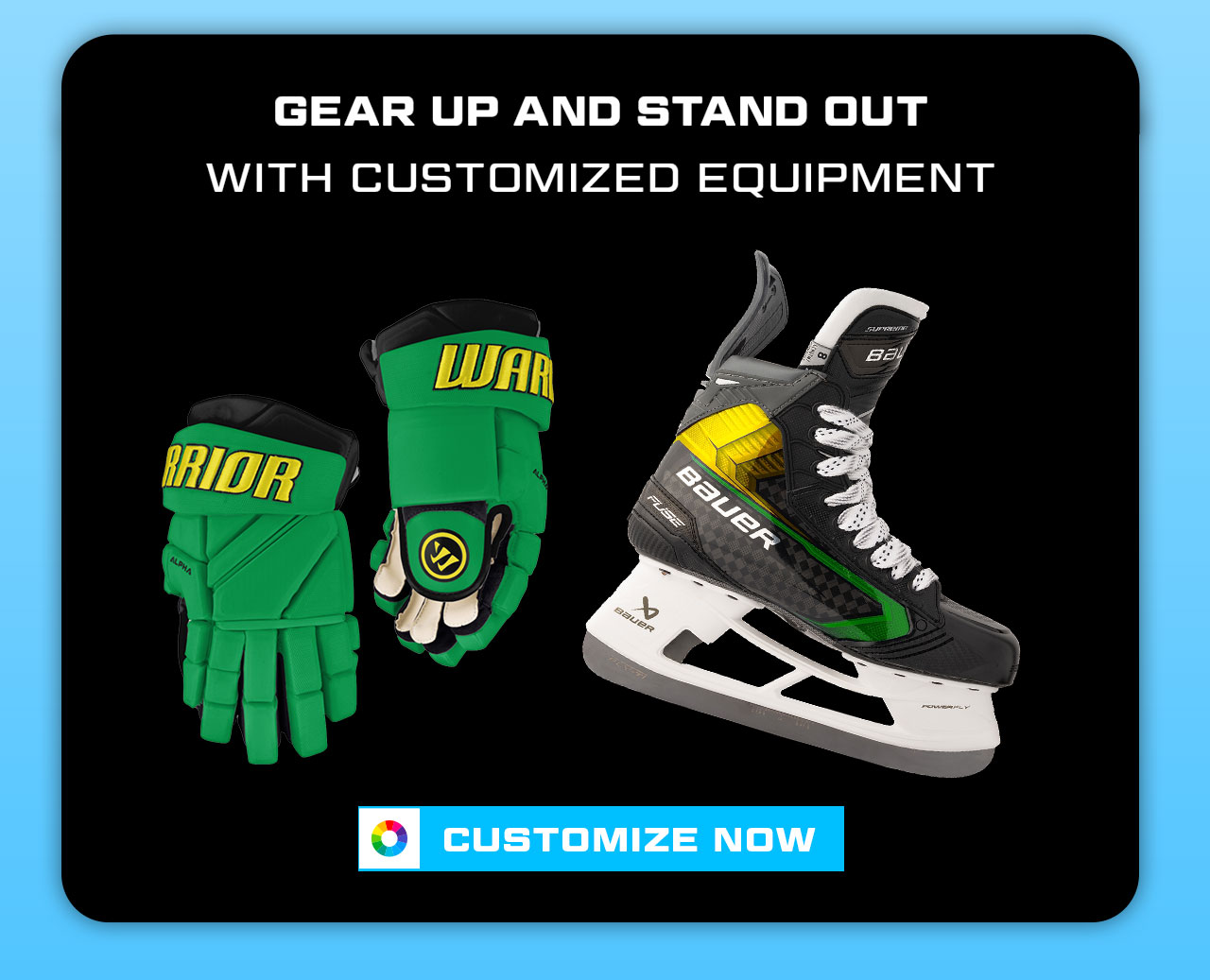 B8- Gear Up And Stand Out - With Customized Equipment