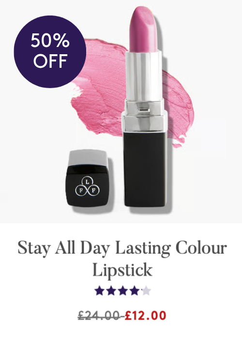 50% Off Lasting Lipstick