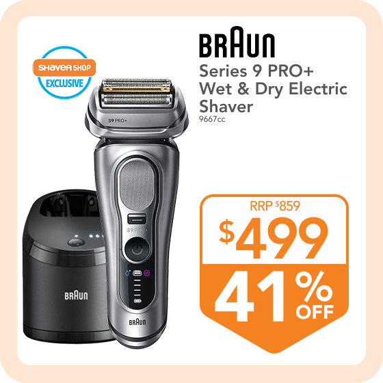 Series 9 PRO+ Wet & Dry Electric Shaver with 6-in-1 SmartCare Center
