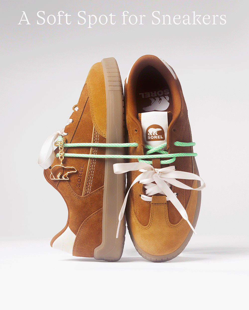 A Soft Spot for Sneakers - ONA™ DRIFT LX in Iced Tea & Gum