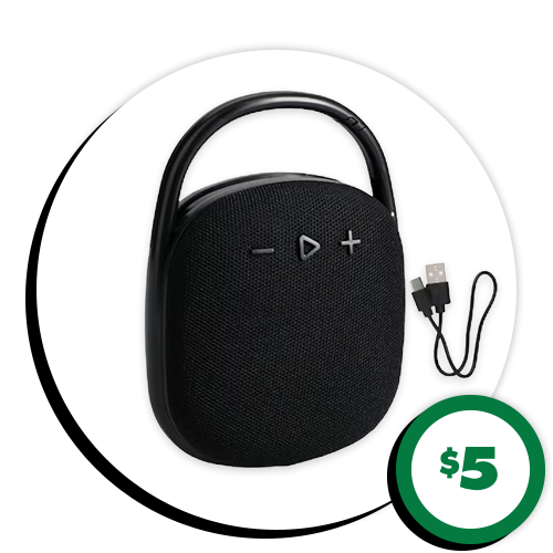 $5 Portable Bluetooth Speakers