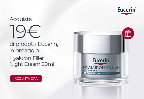 Eucerin - Acquista 19€ di prodotti e ricevi in omaggio la Hyaluron Filler Night Cream 20 ml