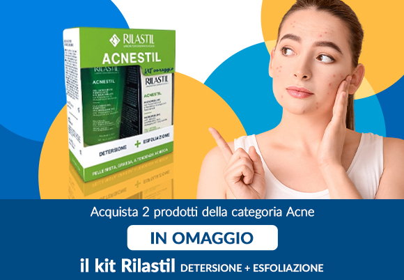 Acne - Acquista 2 prodotti della categoria e ricevi in omaggio il Kit Rilastil Detersione Esfoliazione