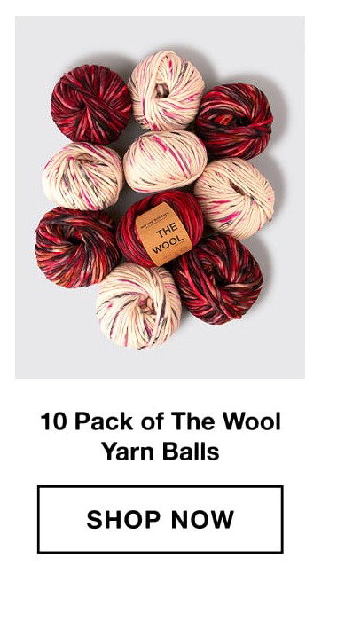 10 Pack of The Wool Yarn Balls 1