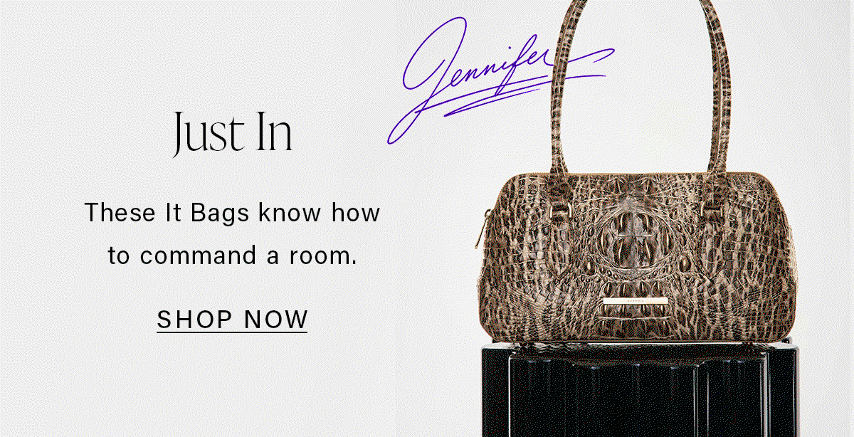 Just In These It Bags know how to command a room. SHOP NOW