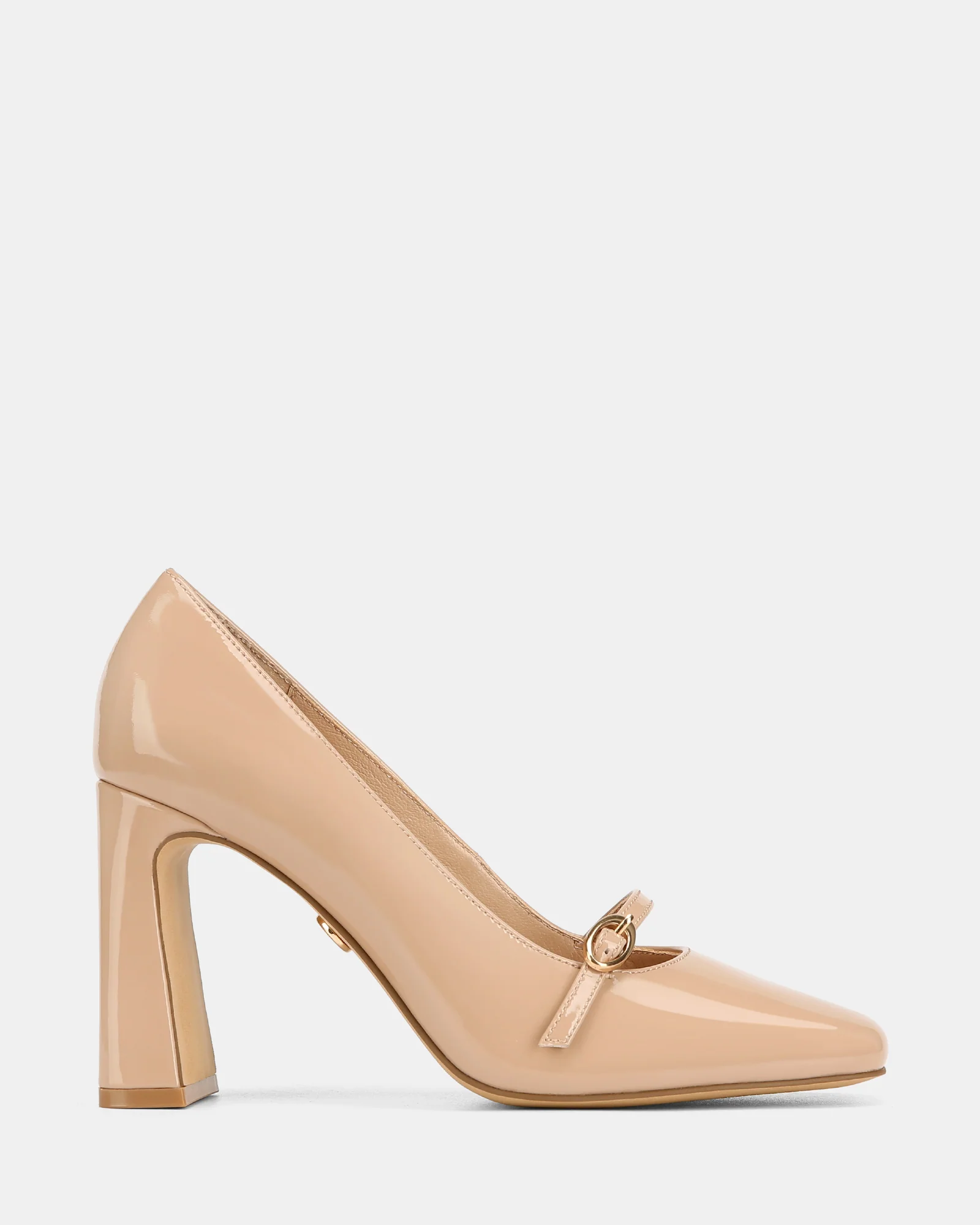 Perley Nude Patent Leather Pump