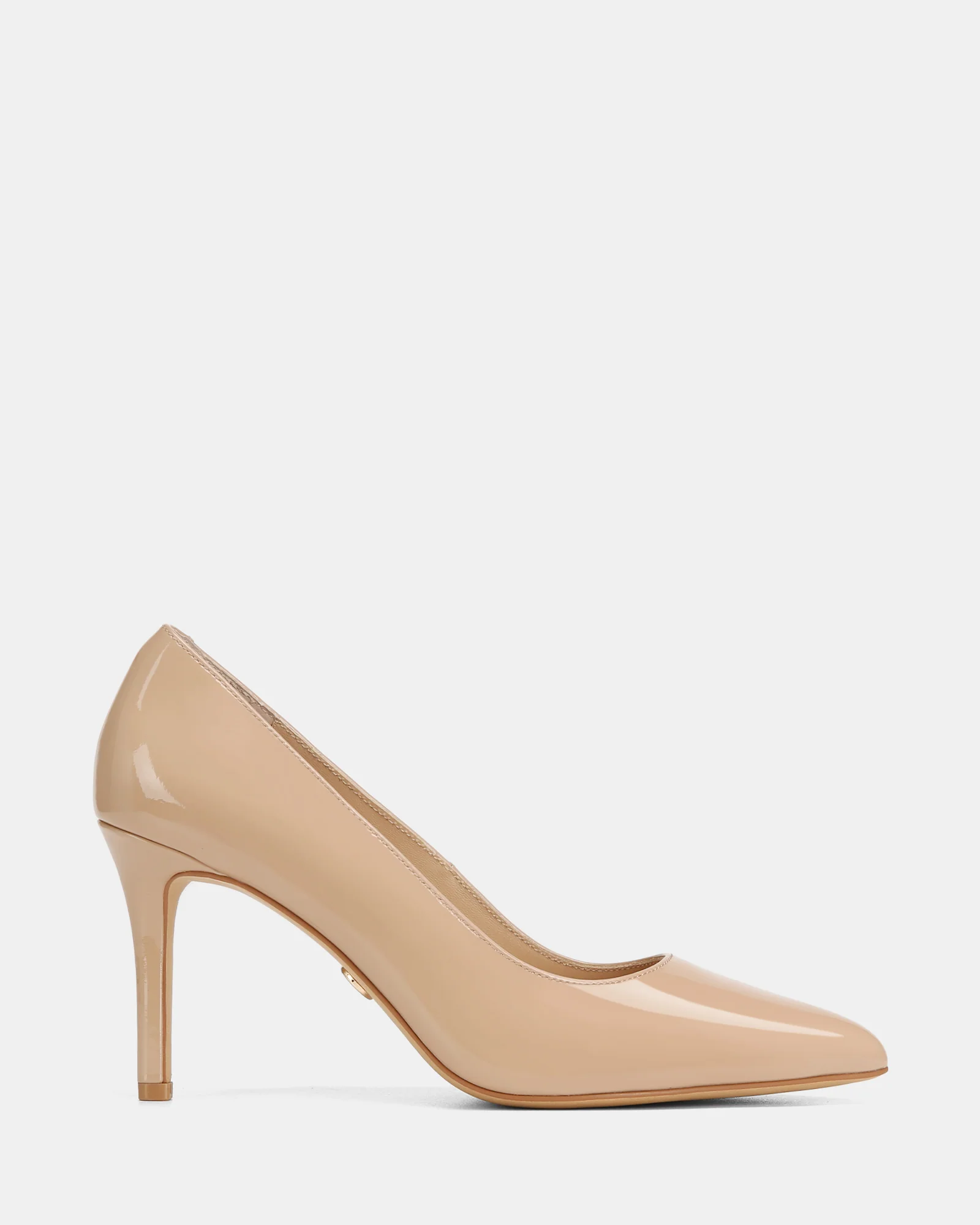 Ravyn Nude Patent Leather Pump