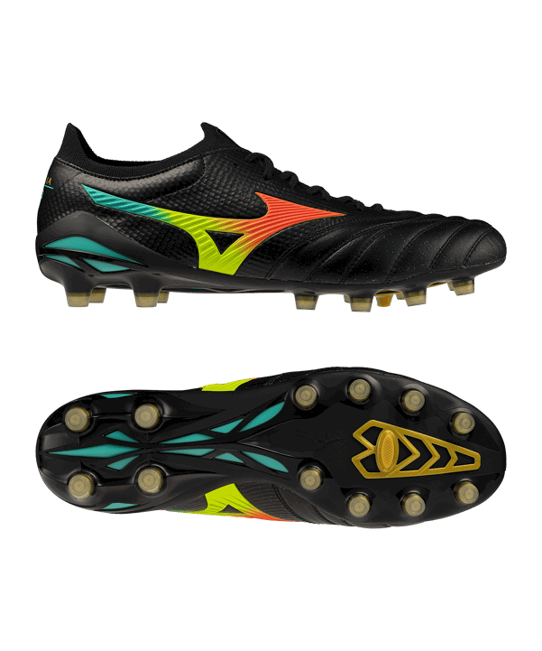 Mizuno Morelia Neo V Beta Japan FG Bright Black Schwarz F00