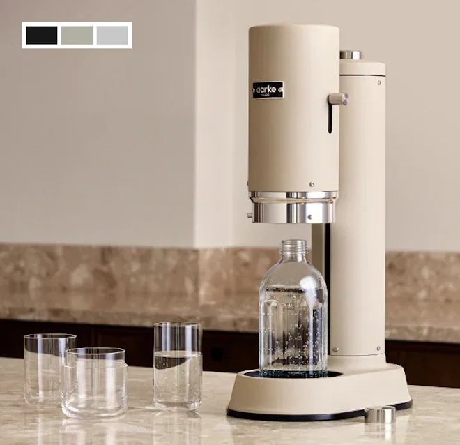 Aarke Carbonator Pro with Glass Bottle