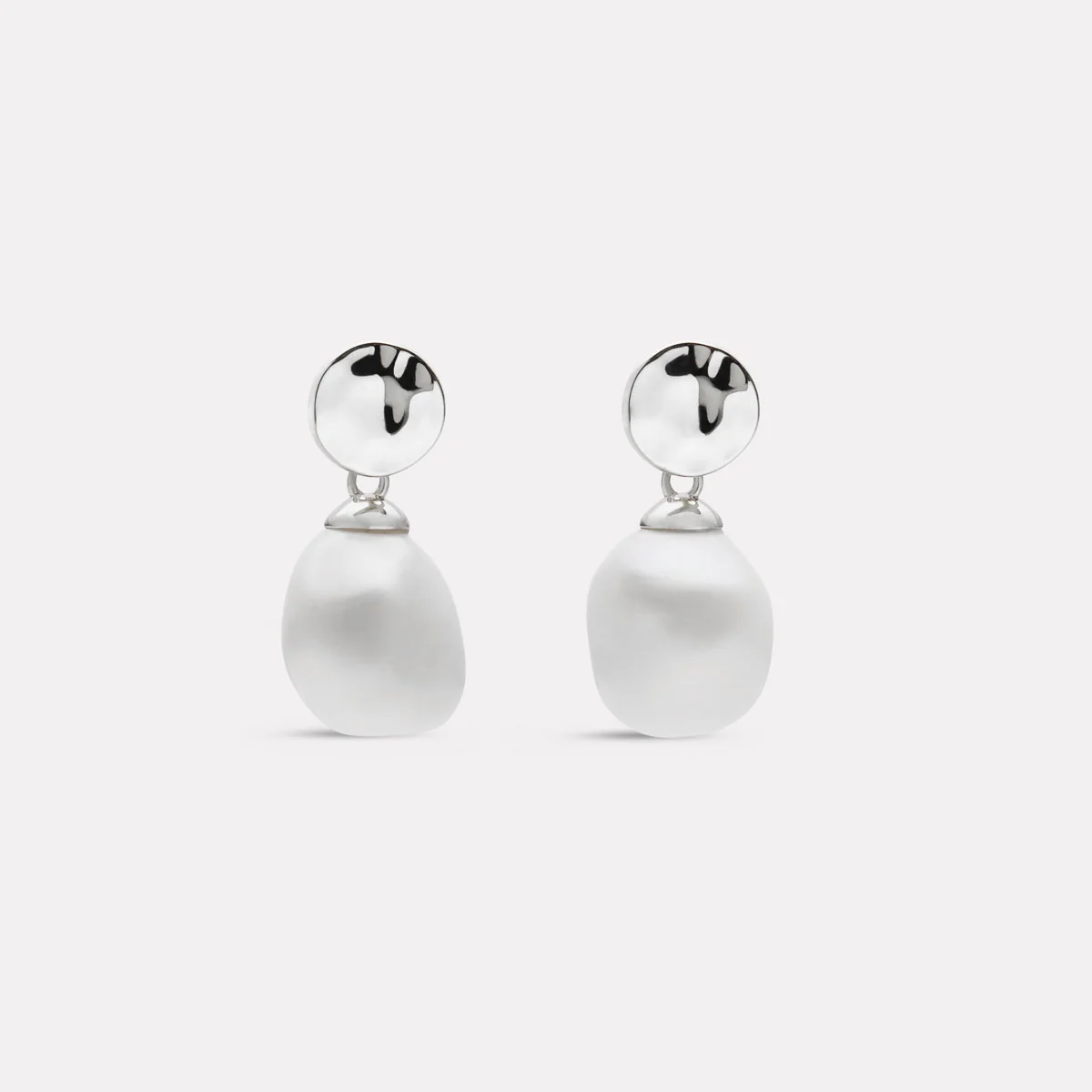 Image of Ocean Drift Pearl Earrings