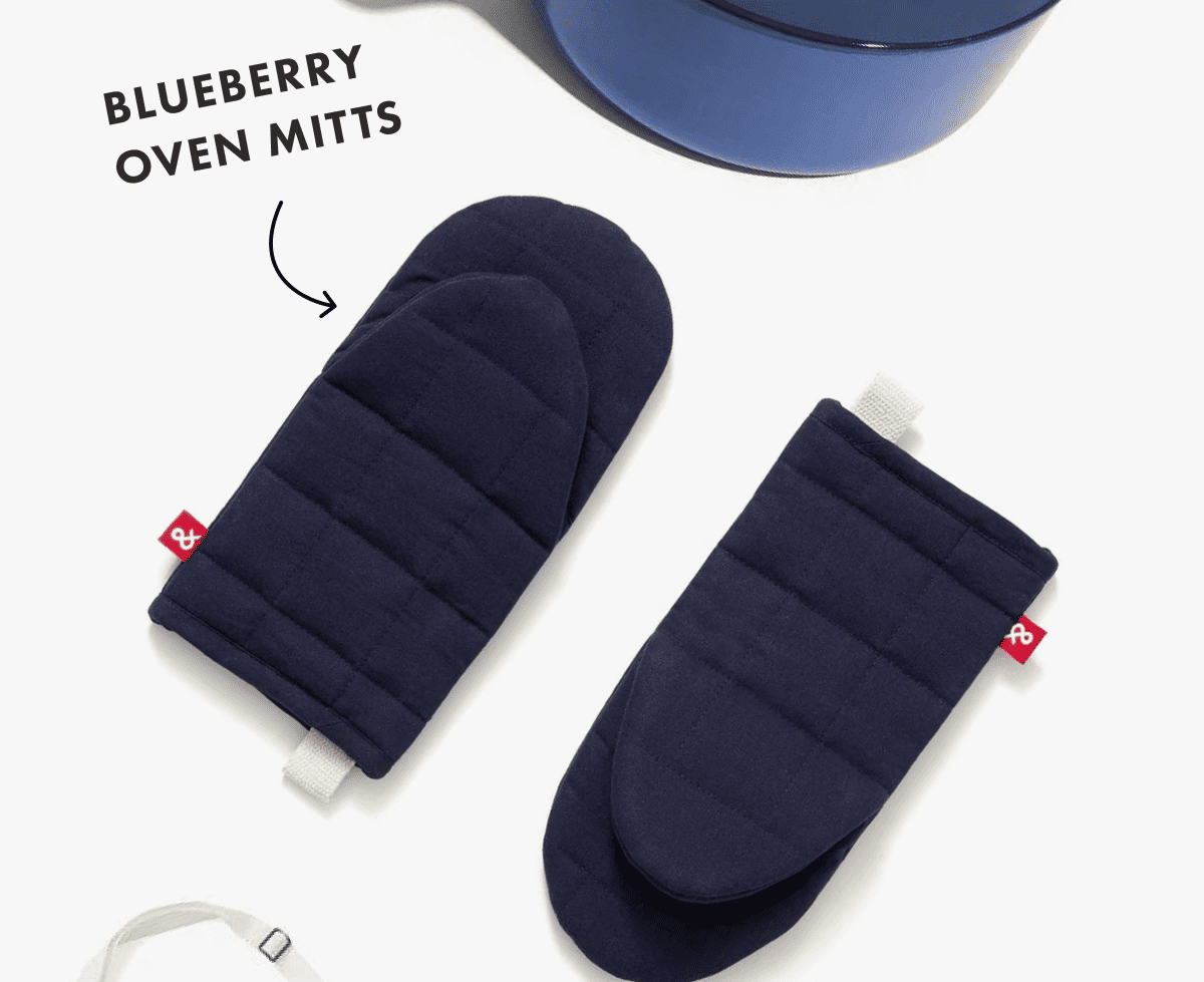 BLUEBERRY OVEN MITTS