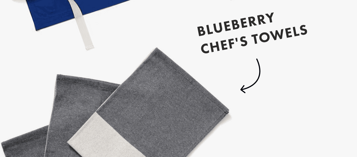 BLUEBERRY CHEF'S TOWELS