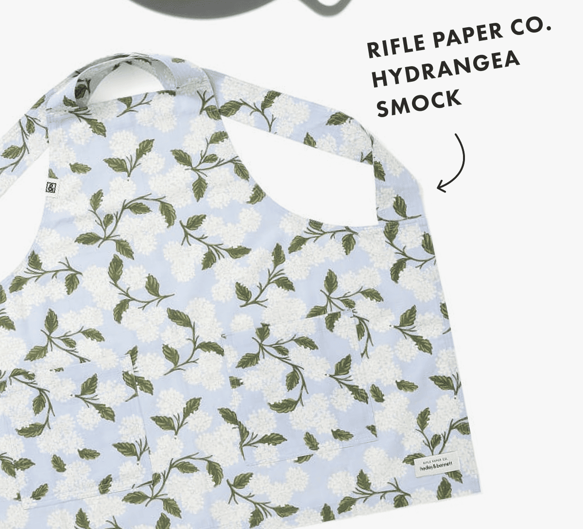RIFLE PAPER CO. HYDRANGEA SMOCK