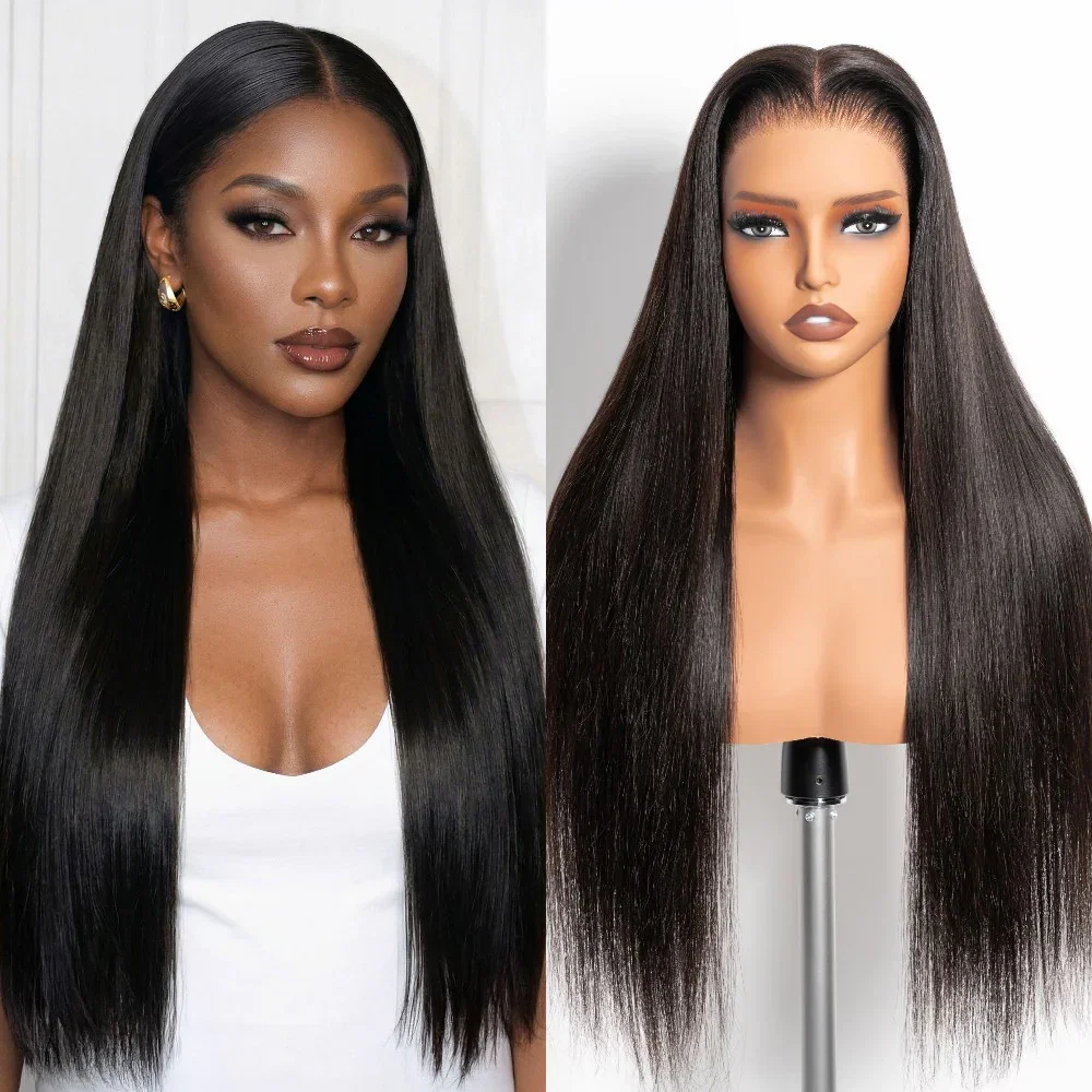 Megalook Zero-Wear™ Truly Snap & Go HD Lace Wig Straight 13x6 Glueless 100% Human Hair Wigs Seamless Fit All Skins