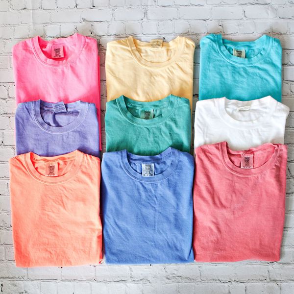 Popular Garment Dyed Tee, Comfort Color, Oversized