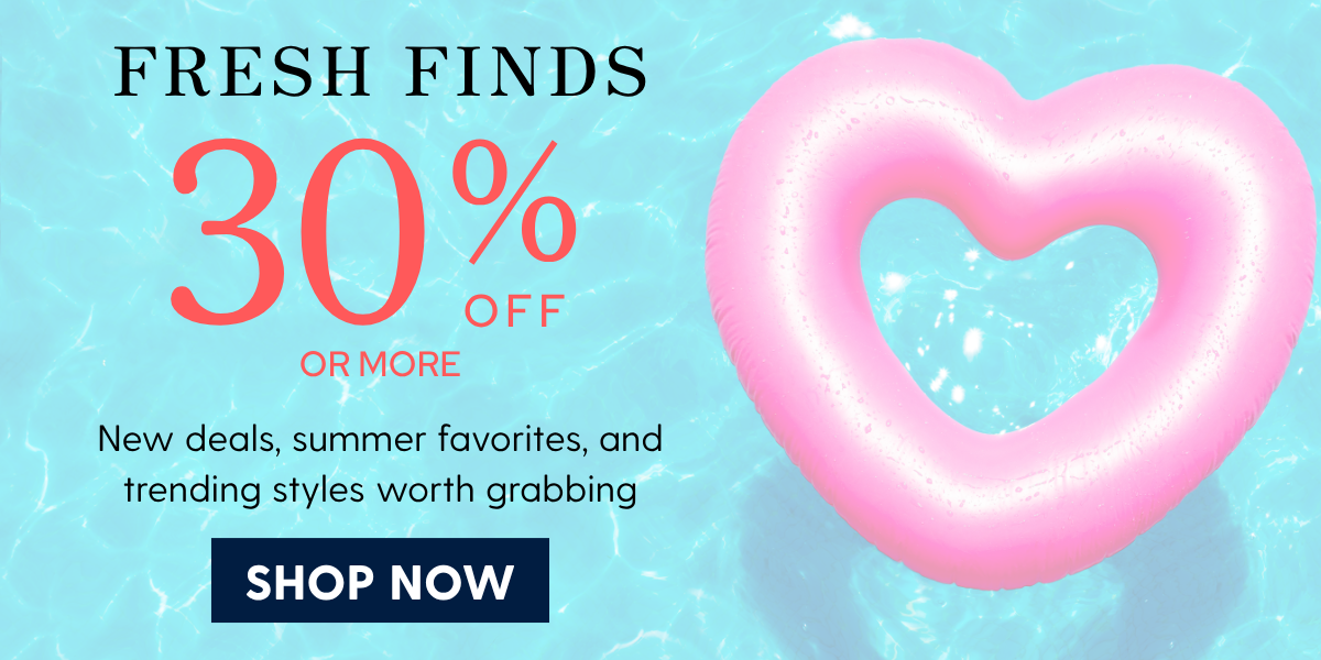 Shop 30% off or more Sale