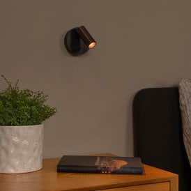 Lucide Toni USB Rechargeable LED Touch Reading Light with Motion Sensor- Grey