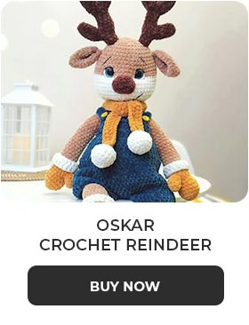 Oskar Crochet Reindeer