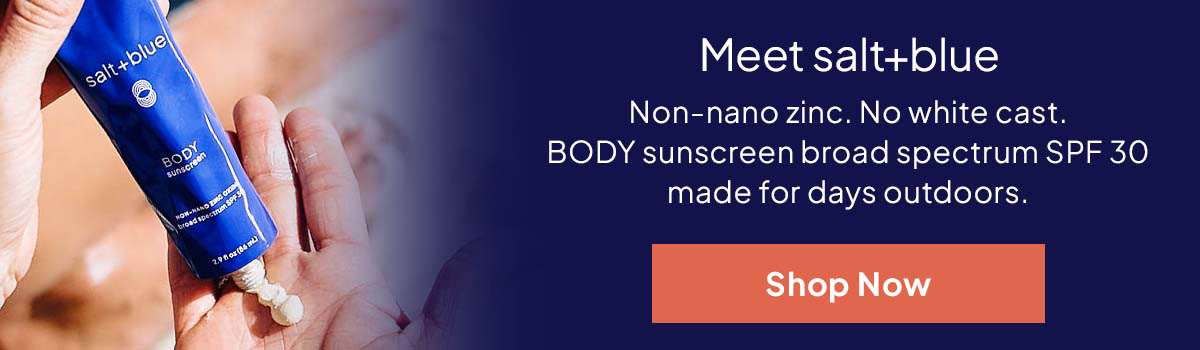 salt + blue body sunscreen