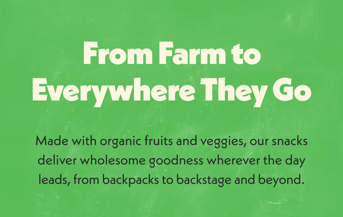 From Farm to Everywhere They Go