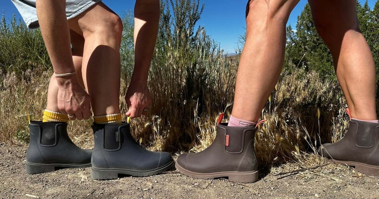 Bobbi Gumboots ready to explore! 