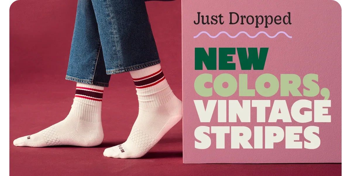 Just Dropped. NEW COLORS, VINTAGE STRIPES