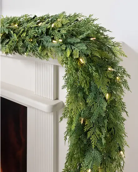 Outdoor Cedar Woods Garland