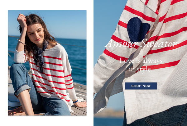 Amour sweater - love is always in style - shop now
