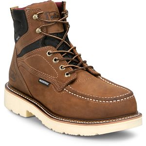 Bristol 6" Waterproof Steel Toe in  Hazel (Brown).