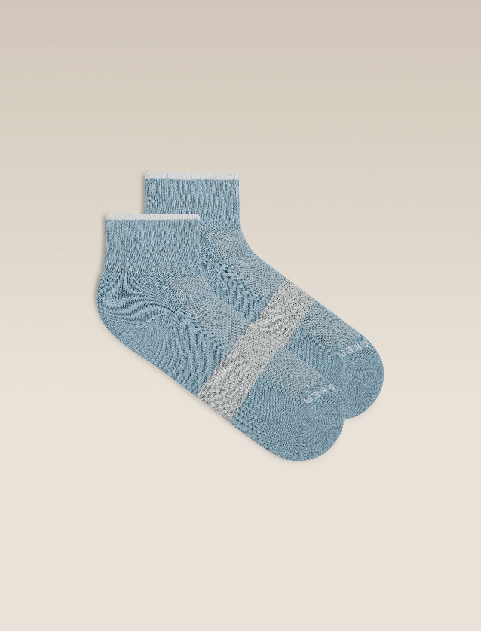 Women's Merino Multisport Light Mini Socks - Flint Blue/Snow / M
