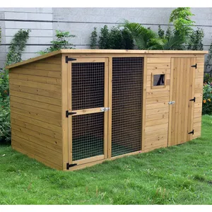 Niche à chien Chenil bois épais taille XXL