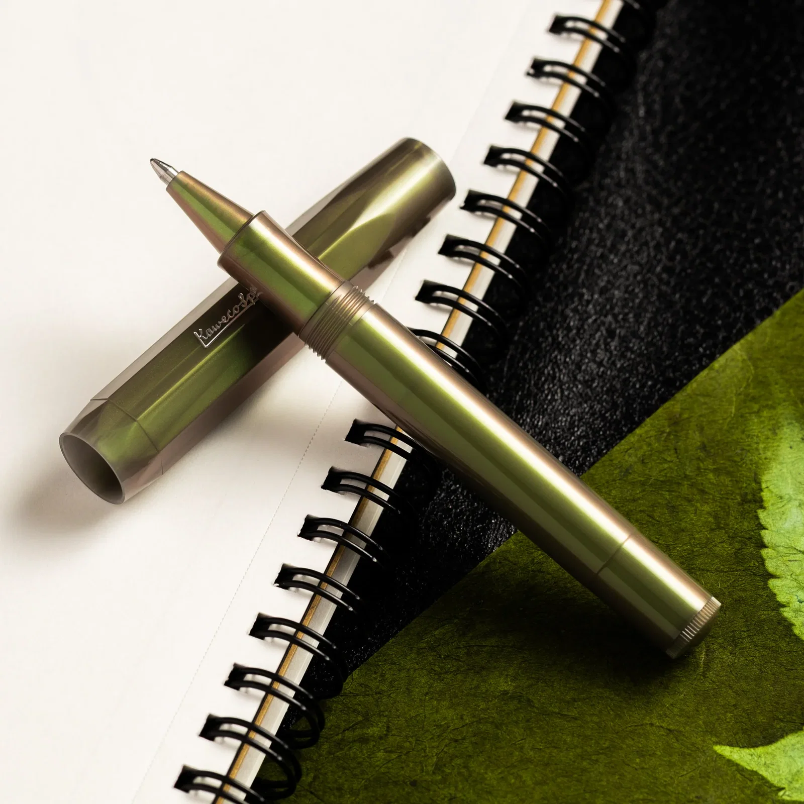 Image of Kaweco Sport Rollerball Pen - Lunar Shadow Green