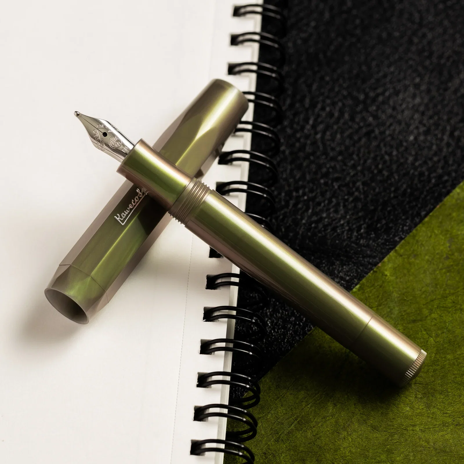 Image of Kaweco Sport Fountain Pen - Lunar Shadow Green