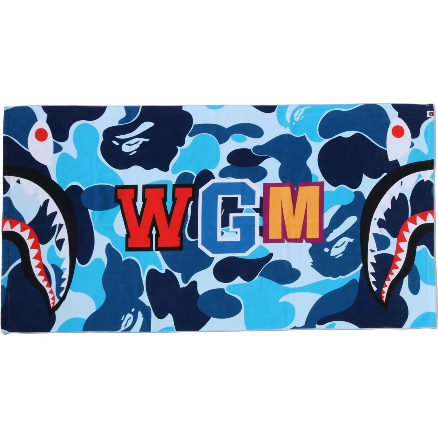Image of ABC CAMO SHARK BEACH TOWEL