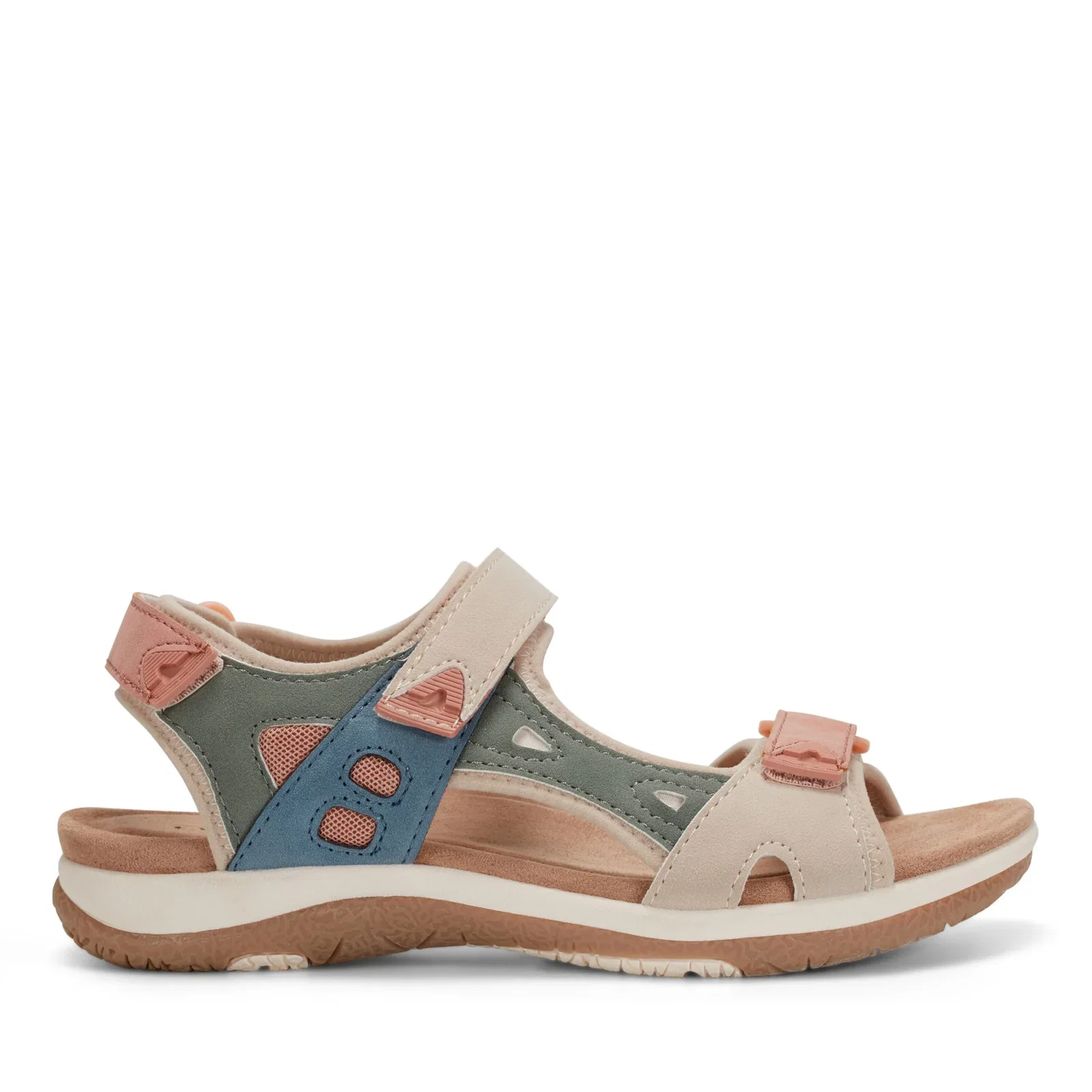 Image of Skylar Round Toe Lightweight Casual Flat Sandals