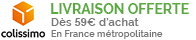 Livraison offerte dès 59€ d'achat !