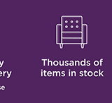 Thousands of items in stock