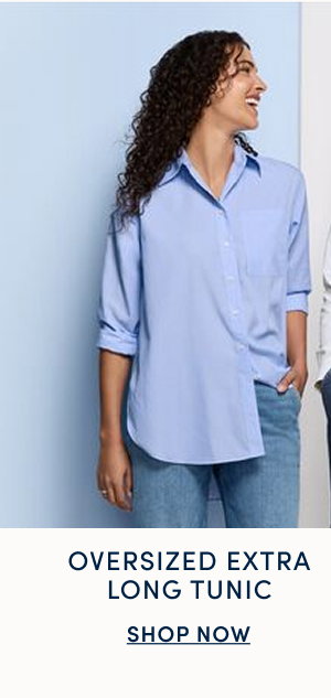 Oversized Extra Long Tunic