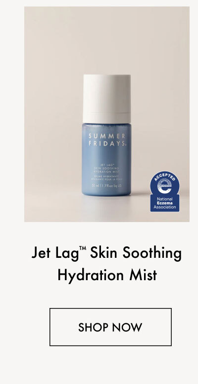 Jet Lag™ Skin Soothing Hydration Mist | Shop Now