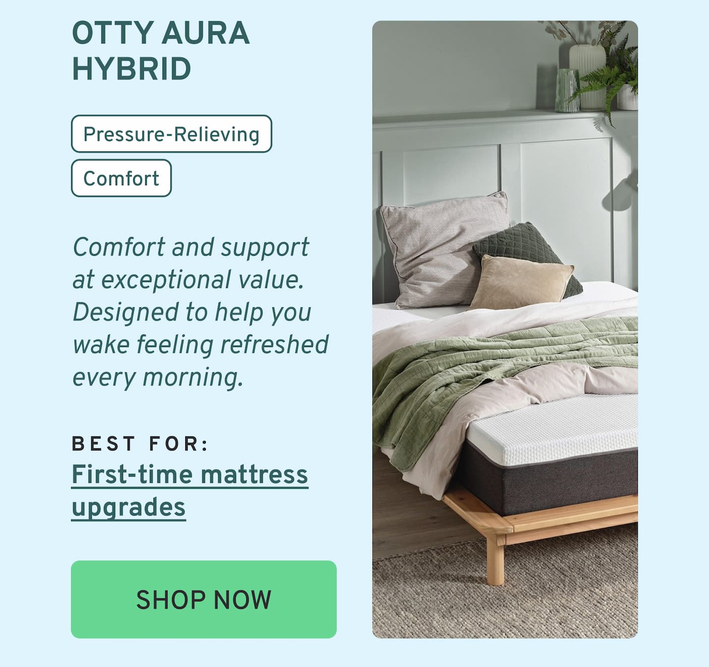 OTTY Aura Hybrid Mattress