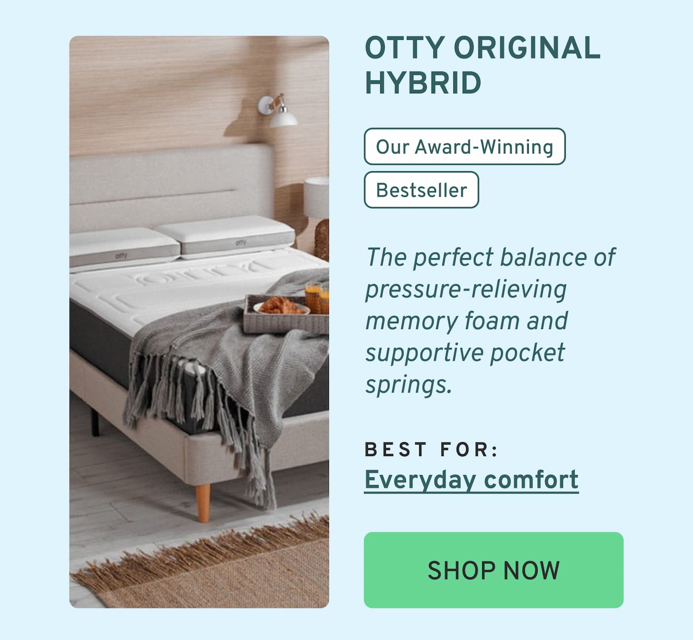 OTTY Original Hybrid Mattress