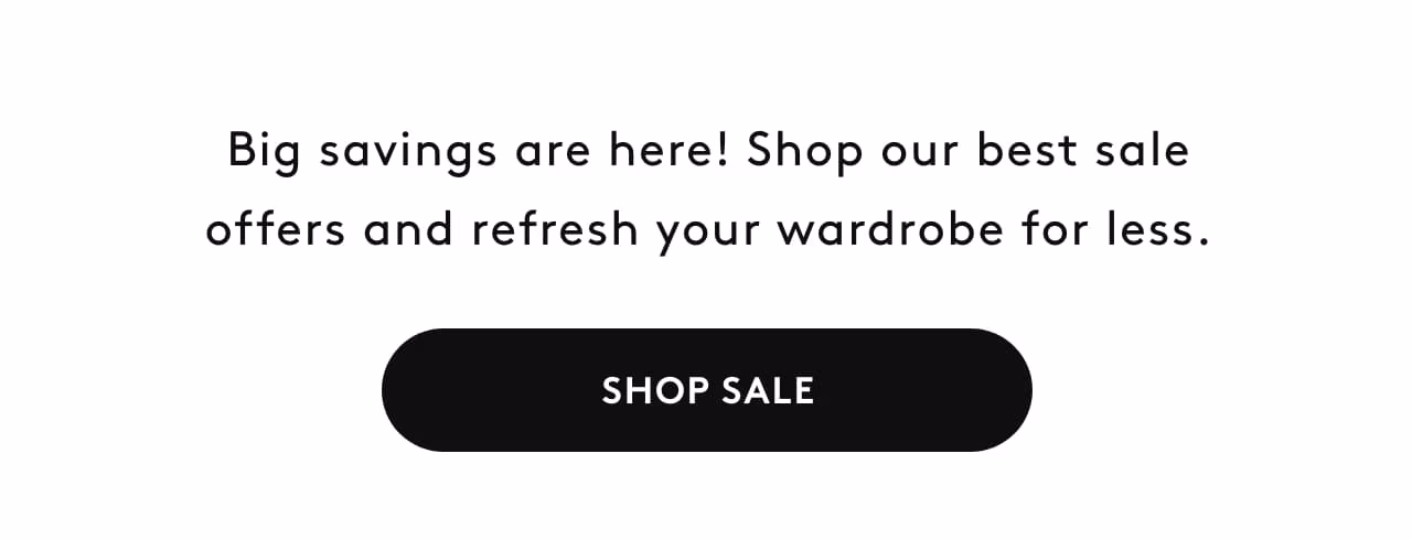 Big savings are here!