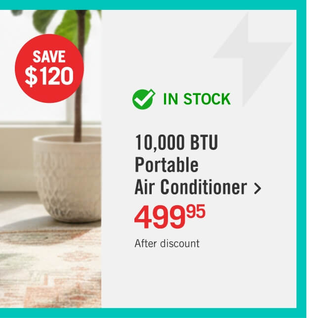 Tosot 10,000 BTU Portable Air Conditioner.