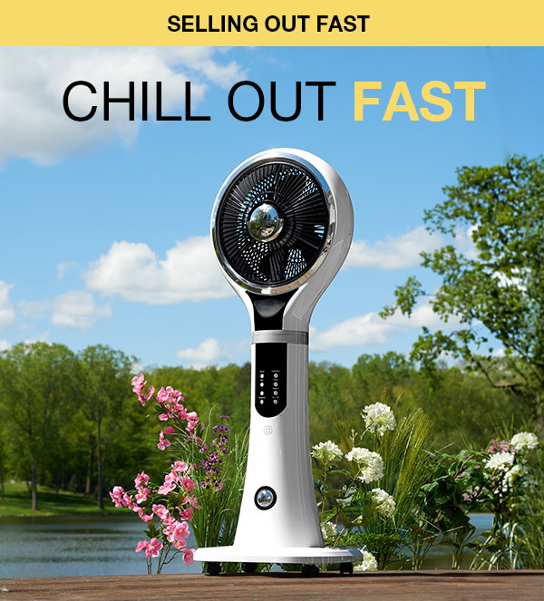 Our Portable Evaporative Cooler is selling...and fast. Get 22% off before it goes out of stock again.
