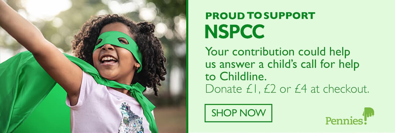 Proud to support NSPCC