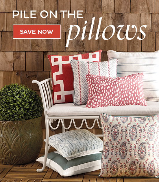 Pile on the pillows - Shop Now